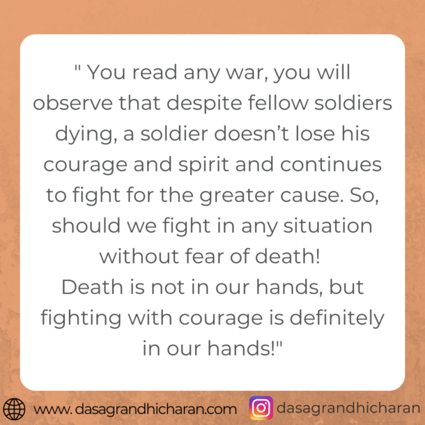 War and Life analogy