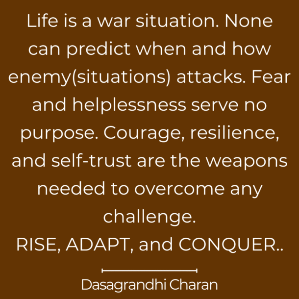 Rise, Adapt and Conquer